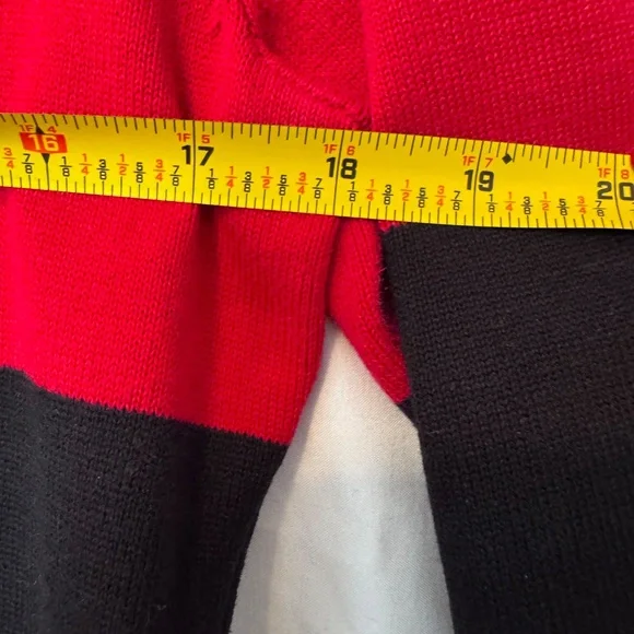 Calvin Klein Striped Sweater Dress Fall Winter Medium - Picture 4 of 7